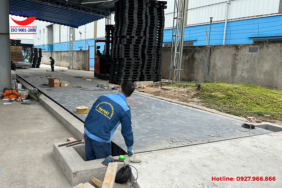 Cân điện tử 80 tấn