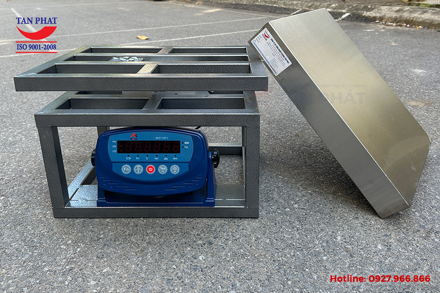 Cân điện tử dạng ghế 500kg sử dụng đầu hiển thị cân XK3118T1 Keli