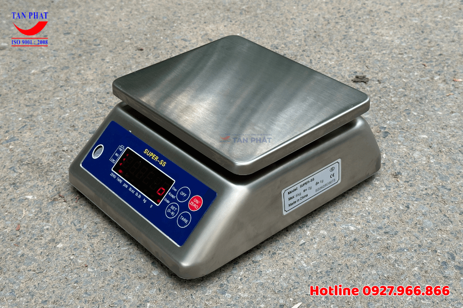 CÂN THỦY SẢN ĐIỆN TỬ SUPER SS 6KG