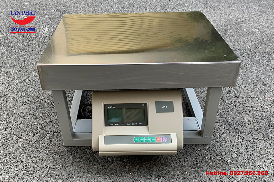 Cân ghế điện tử A12 khung thép sơn chống gỉ