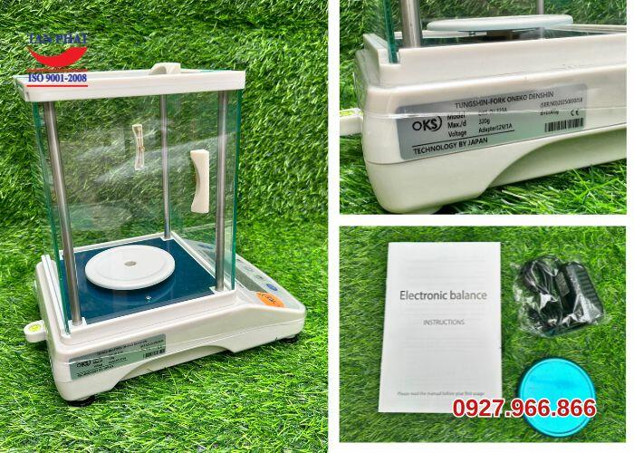 Cân kỹ thuật điện tử 3 số lẻ OKS-DJ323A
