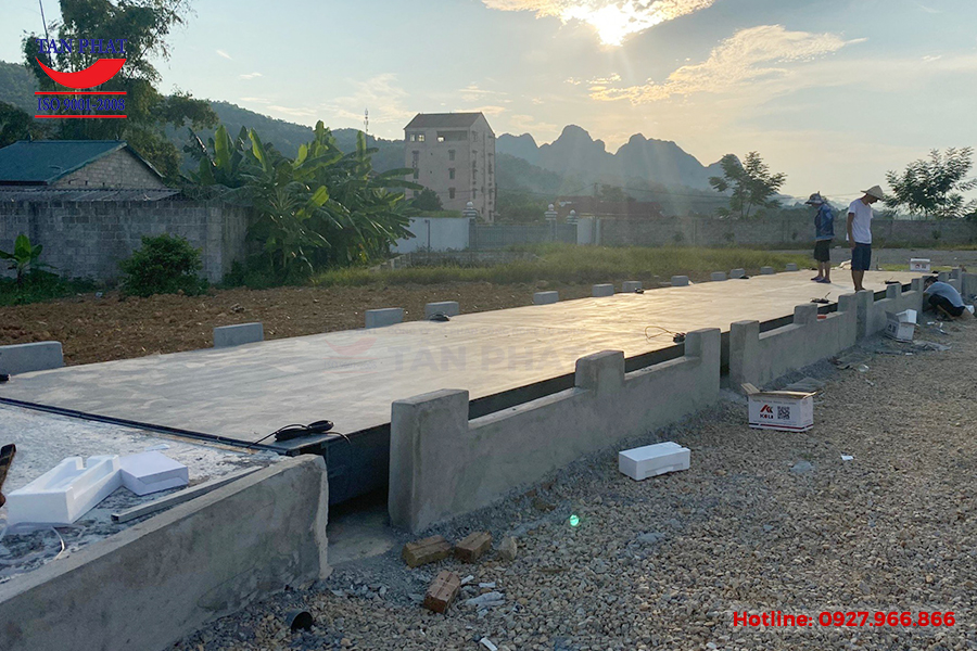 Cân ô tô 150 tấn (18x3m) - 4 module