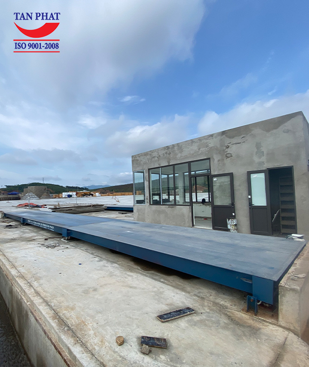 Trạm cân điện tử 40 tấn lắp tại Hòa Bình