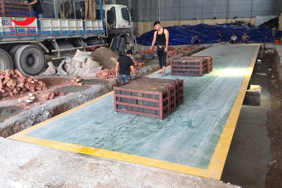 Cân ô tô kết cấu dầm I350