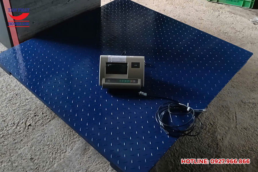 Cân sàn điện tử 1 tấn tại Hà Nội