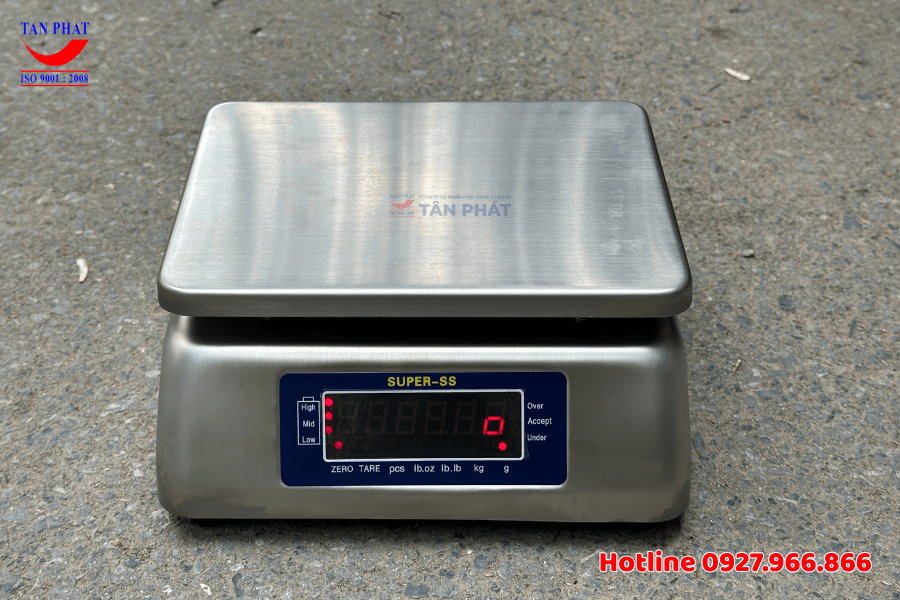 CÂN THỦY SẢN ĐIỆN TỬ SUPER SS 6KG