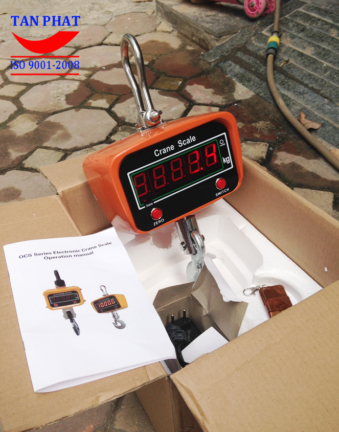 Cân treo điện tử 1 tấn chính hãng OCS - Đài Loan