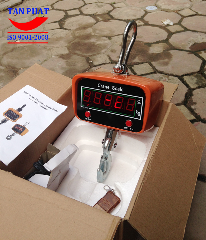 Cân treo - móc cẩu tải trọng 1000kg