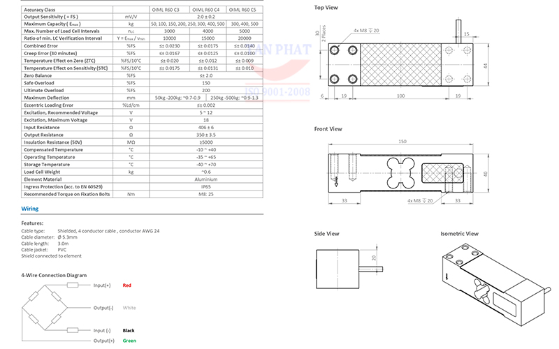 Catalog loadcell zemic l6e3