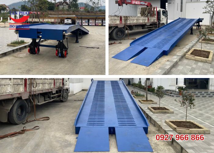 Cầu cont 8 tấn dài 11m thiết kế hiện đại