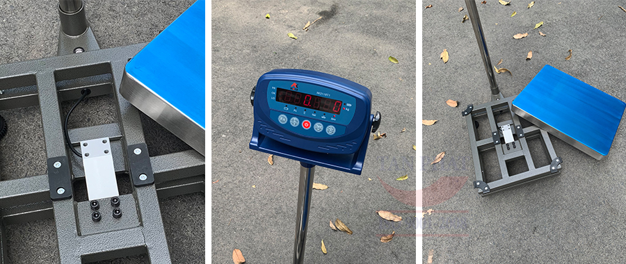 3 Bộ phận chính của cân bàn điện tử 100kg XK3118T1 Keli.