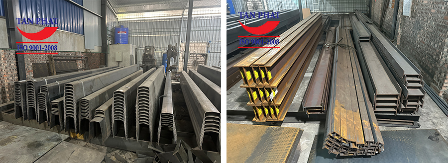 Vật liệu cấu tạo cầu xe nâng 12 tấn.