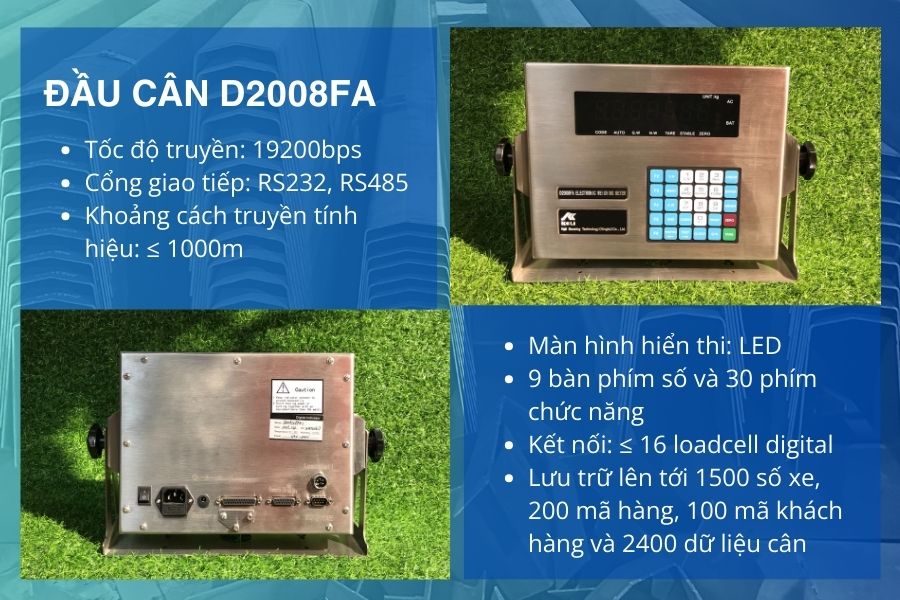 Đầu cân D2008FA Keli