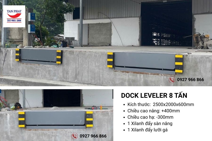 Sàn nâng hạ thủy lực 8 tấn