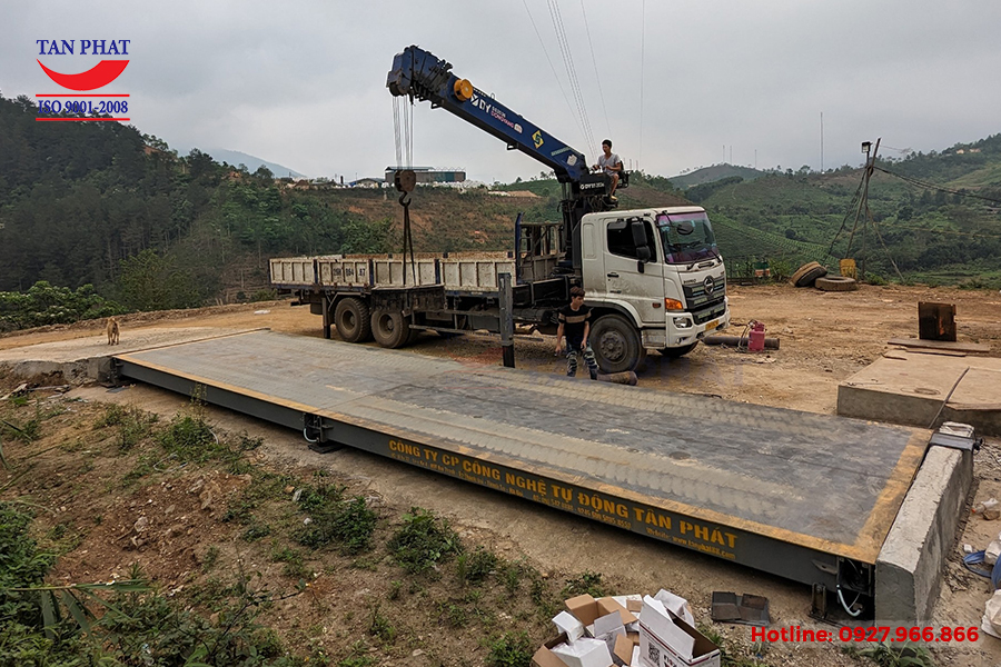 Giá cân ô tô 80 tấn