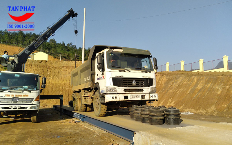 Lắp đặt cân 80 tấn tại Kim Môn, Hưng Yên
