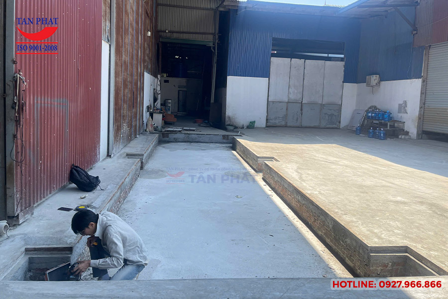 Hình ảnh hố móng cân sau khi đã hoàn thiện thi công xây dựng.