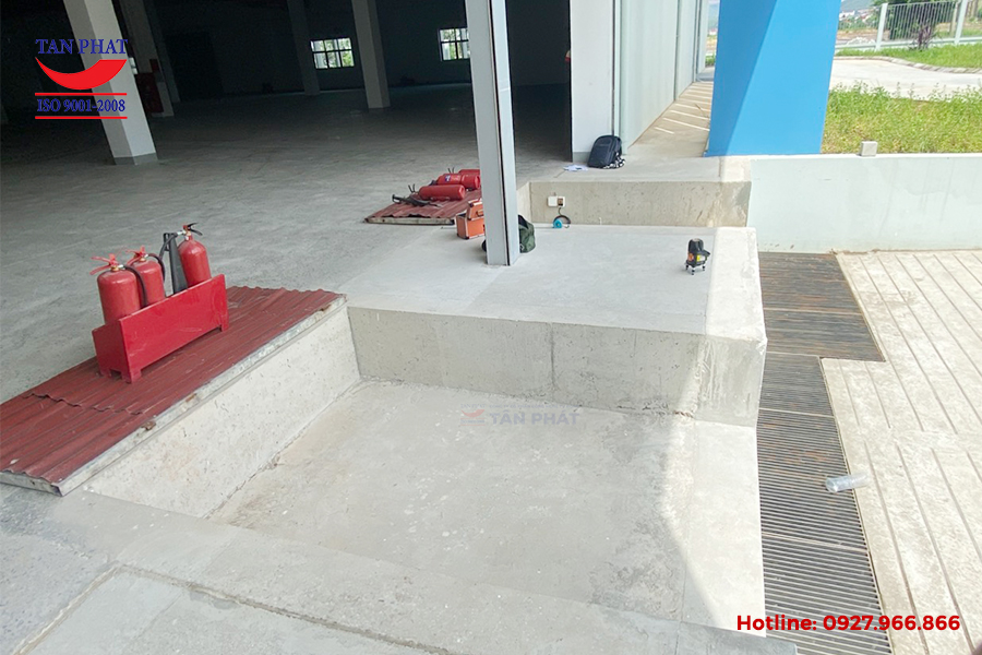 Hố pit của Sàn nâng tự động - Dock Leveler