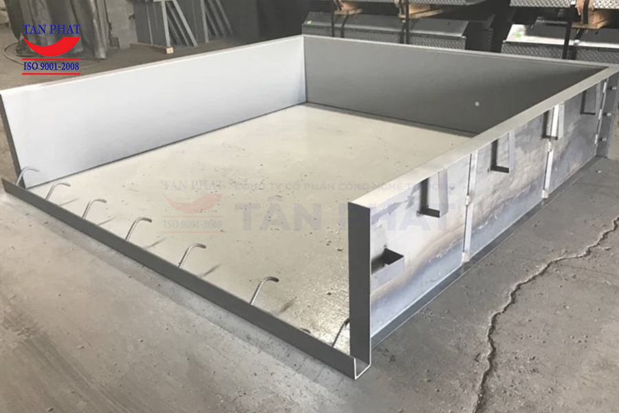 Hố pit khung thép