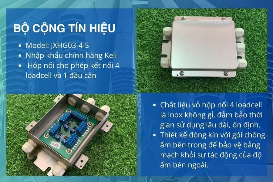 Hộp nối 4 loadcell Keli