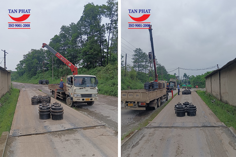 Kiểm định cân 120 tấn