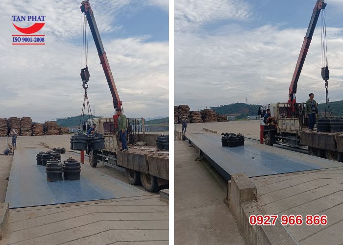 Kiểm định cân ô tô 60 tấn 18m