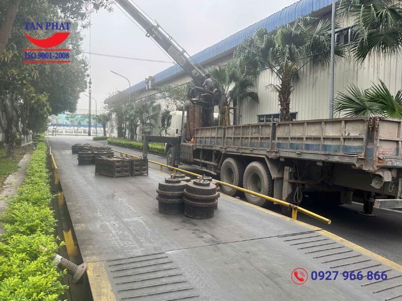 Dự án kiểm định cân ô tô 80 tấn tại Hải Phòng