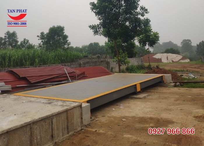 Lắp đặt trạm cân 60 tấn tại Thanh Hóa