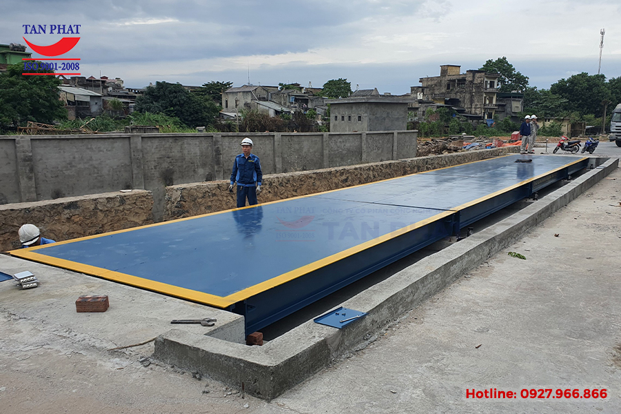 Lắp đặt trạm cân 80 tấn