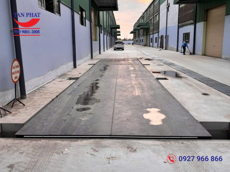 Trạm cân điện tử 100 tấn tại Hưng Yên