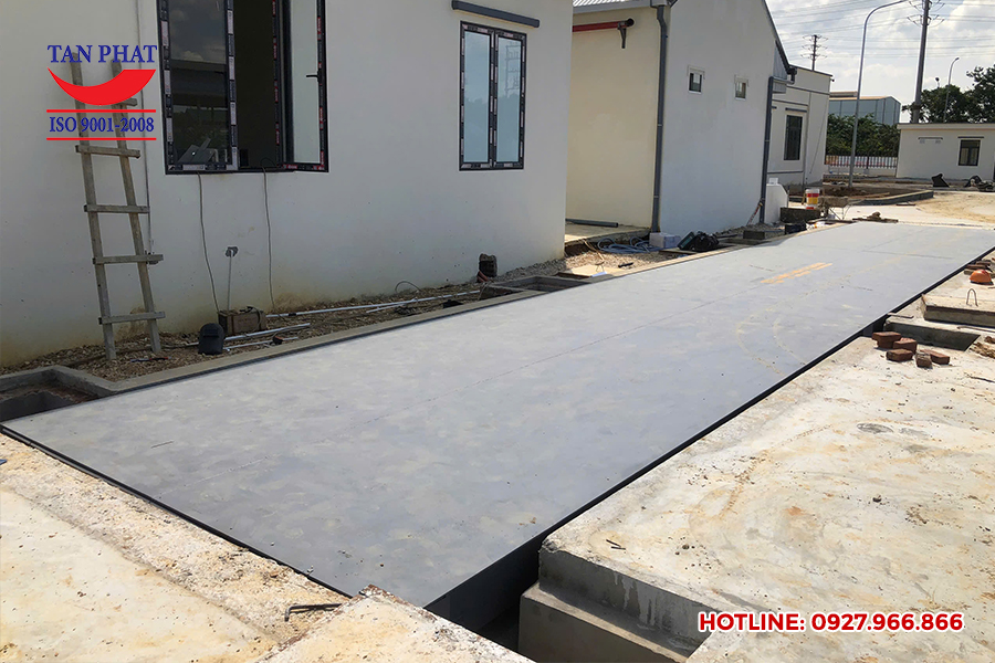Lắp đặt trạm cân điện tử 80 tấn tại Thanh Hóa