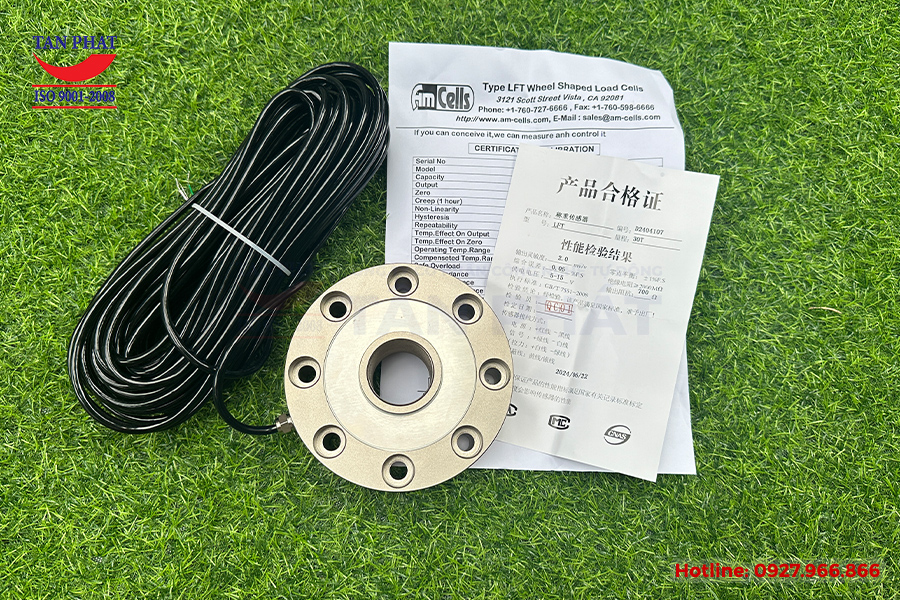 Trọn bộ loadcell LFT Amcells (30 tấn) nhập khẩu chính hãng, bảo hành 12 tháng.
