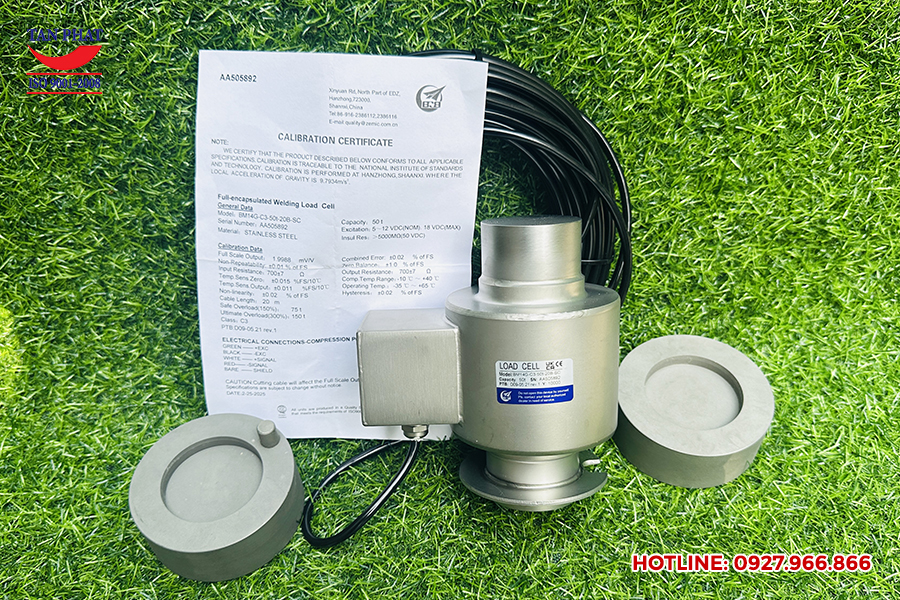 Loadcell BM14G 50 tấn - Nhập khẩu chính hãng Zemic (Hà Lan)