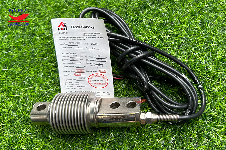 Loadcell HSX 300KG Keli - Bảo hành 12 tháng.