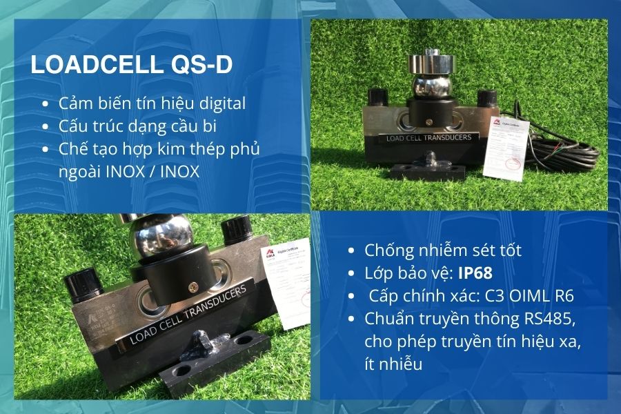 Loadcell QS-D 30T Keli
