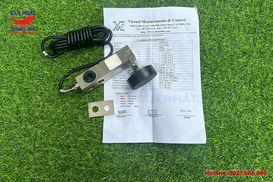 Trọn bộ Loadcell VLC-100S 200kg nhập khẩu chính hãng VMC.