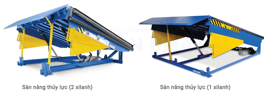 Giá sàn nâng thủy lực phụ thuộc vào loại sàn nâng sử dụng