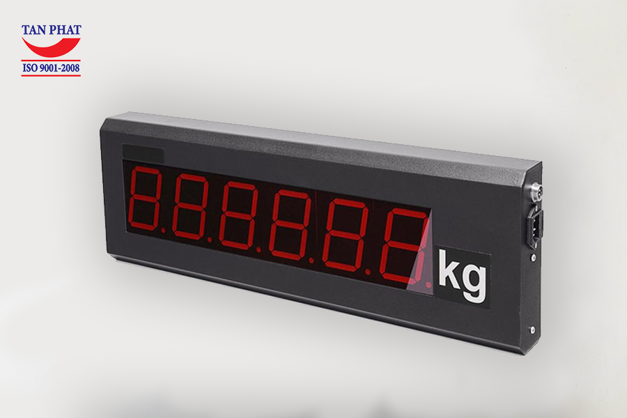 Hình ảnh bảng đèn hiển thị phụ DPM-5 Keli chuyên dùng trong cân ô tô điện tử 80 tấn.