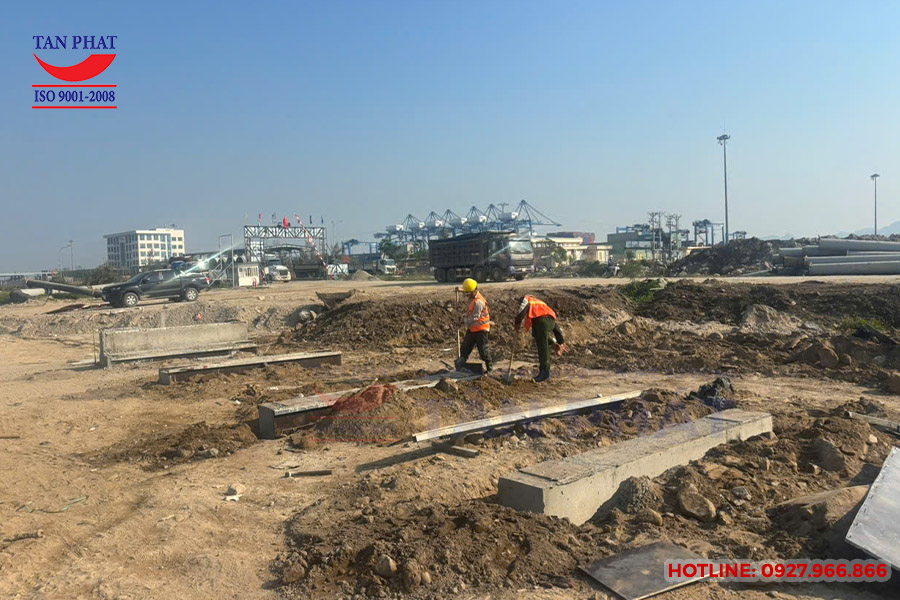 Móng cân điện tử 120 tấn tại Thái Nguyên