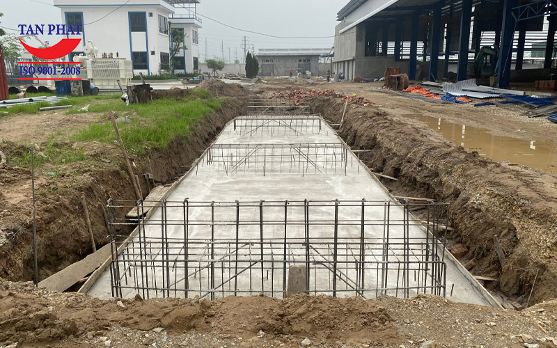 Móng cân điện tử 120 tấn | Móng cân ô tô dạng nổi