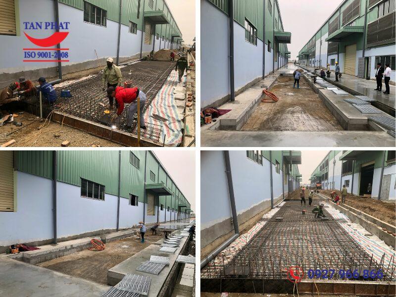 Móng trạm cân 100 tấn tại Hưng Yên