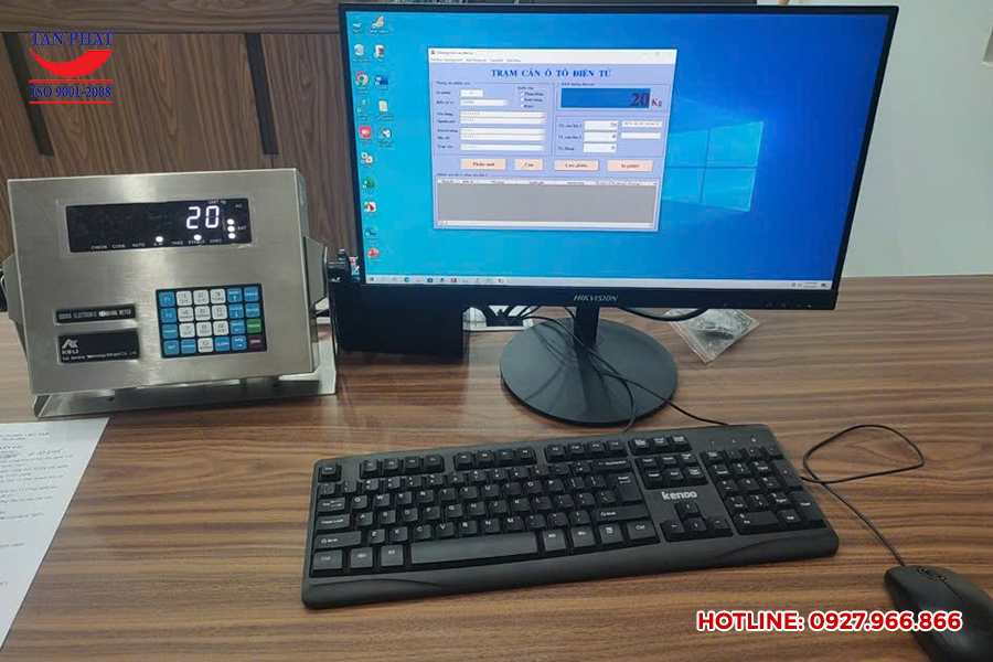 Thiết bị cân 120 tấn