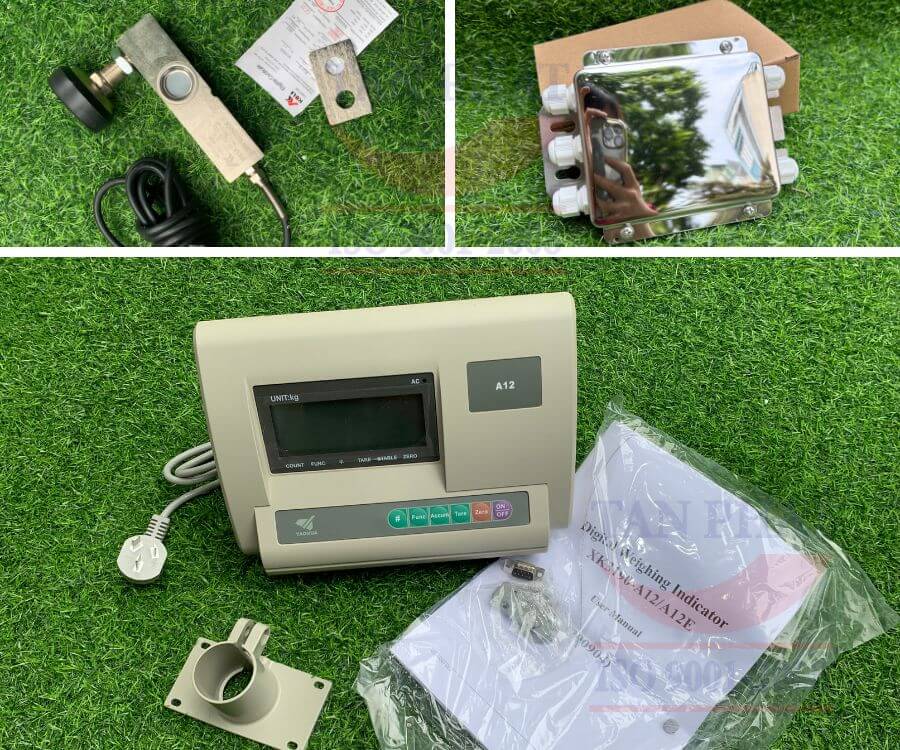 Bộ thiết bị điện sử dụng trong cân sàn điện tử 2 tấn tại Vĩnh Phúc