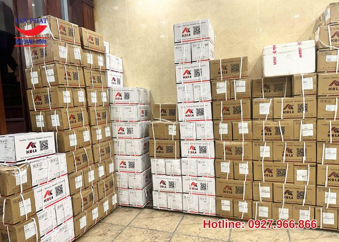 Lô Thiết Bị Keli Mới Nhất Đã Cập Bến Kho Tân Phát