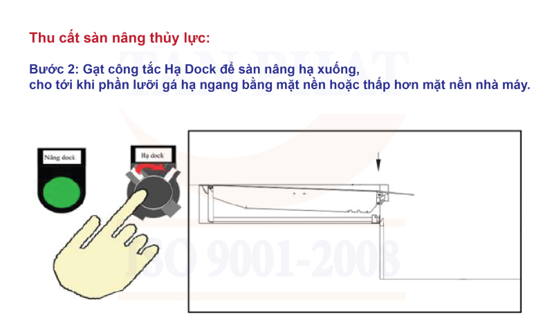 Thu cất sàn nâng thủy lực