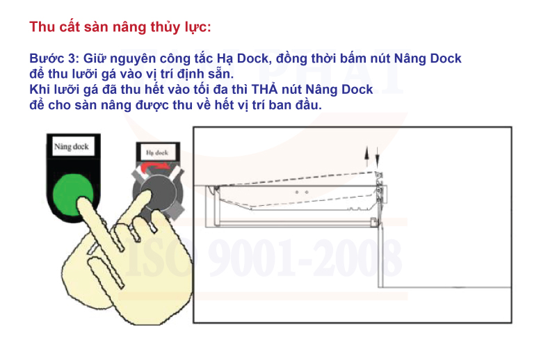 Thu cất sàn nâng thủy lực