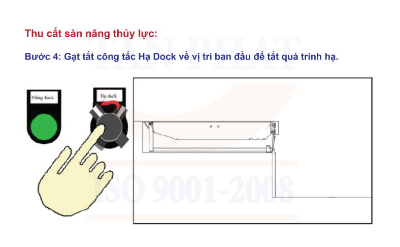 Thu cất sàn nâng thủy lực