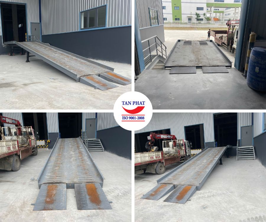 Thuê cầu dẫn lên container giá rẻ tại Hà Nội