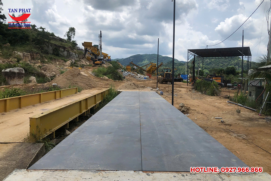 trạm cân điện tử lắp tại bình thuận