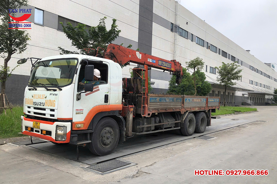 Trạm cân điện tử tại Hà Nam